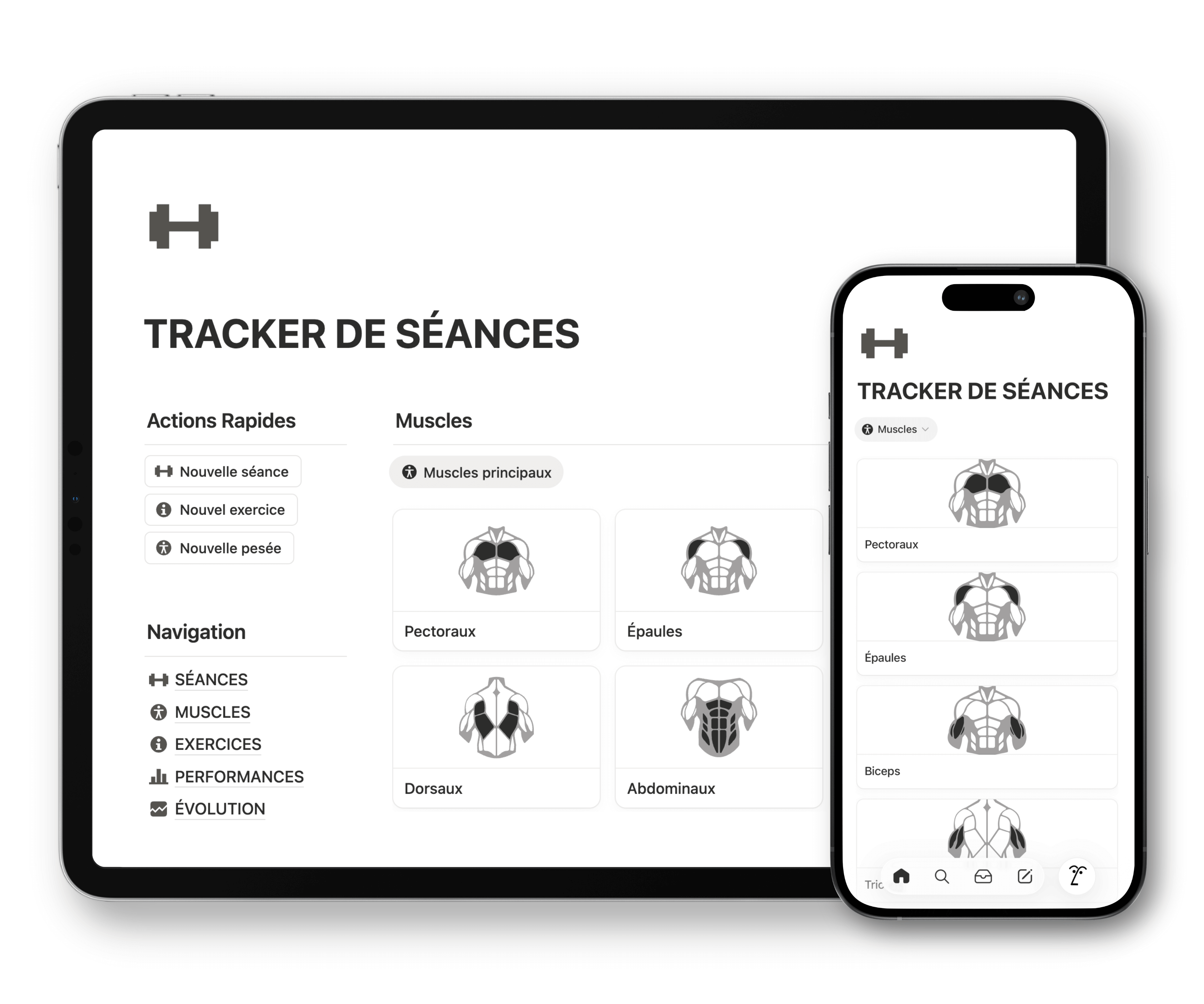 TRACKER DE SÉANCES